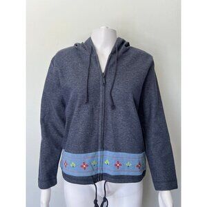 Villager Sport Liz Claiborne - Women’s Zip Up Hoodie Sz. PSm